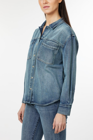 Oversized Denim Shirt