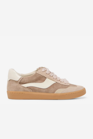 Dolce Vita Notice Sneakers - Dark Taupe Suede