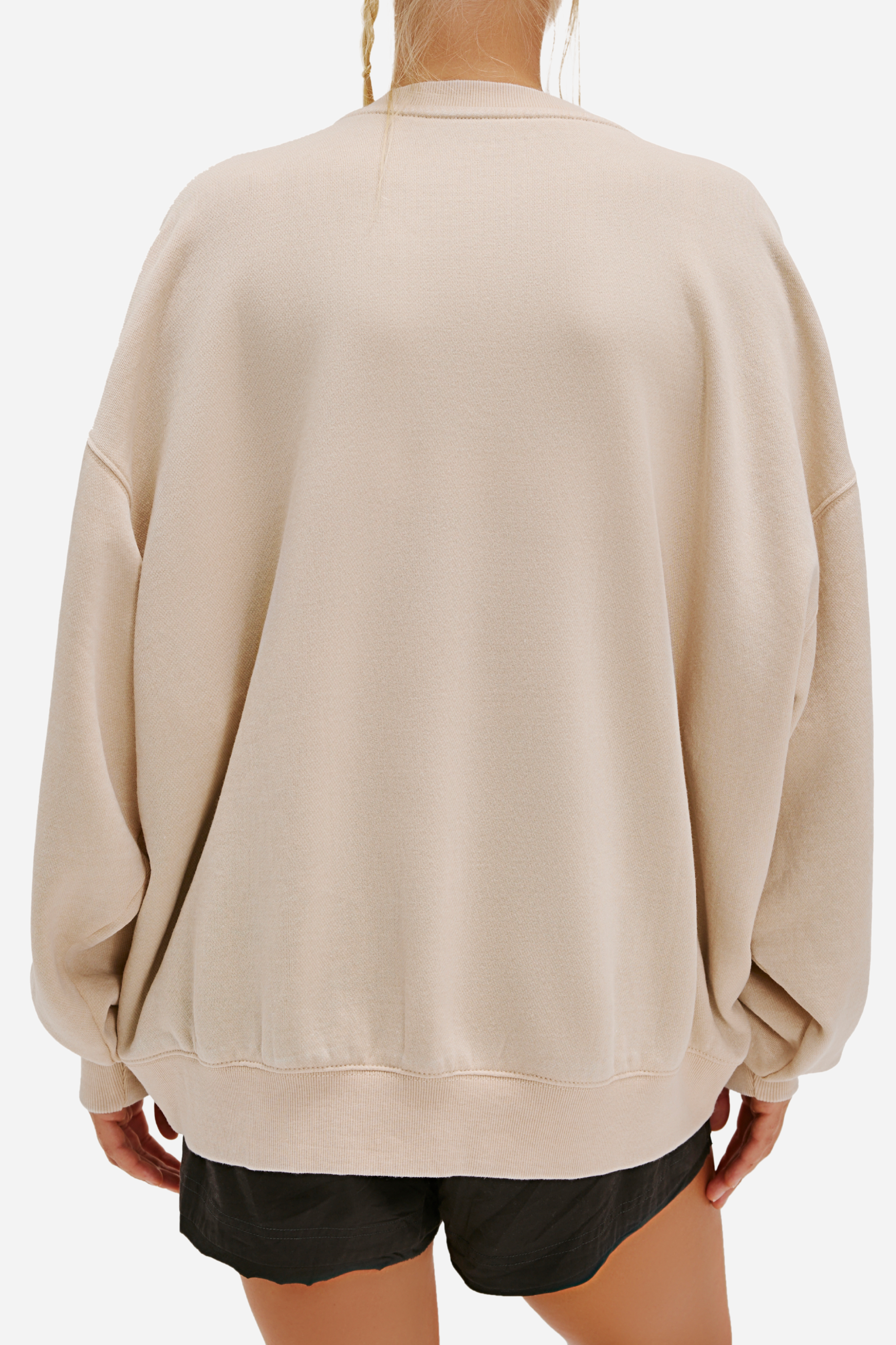 Free People Slow It Down Pullover - Morning Oat
