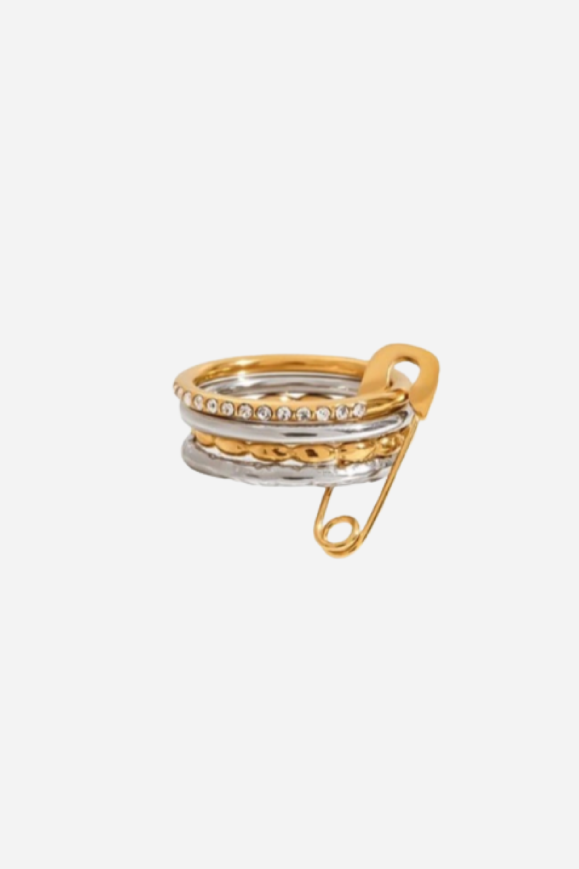 18K Callie Stacked Ring