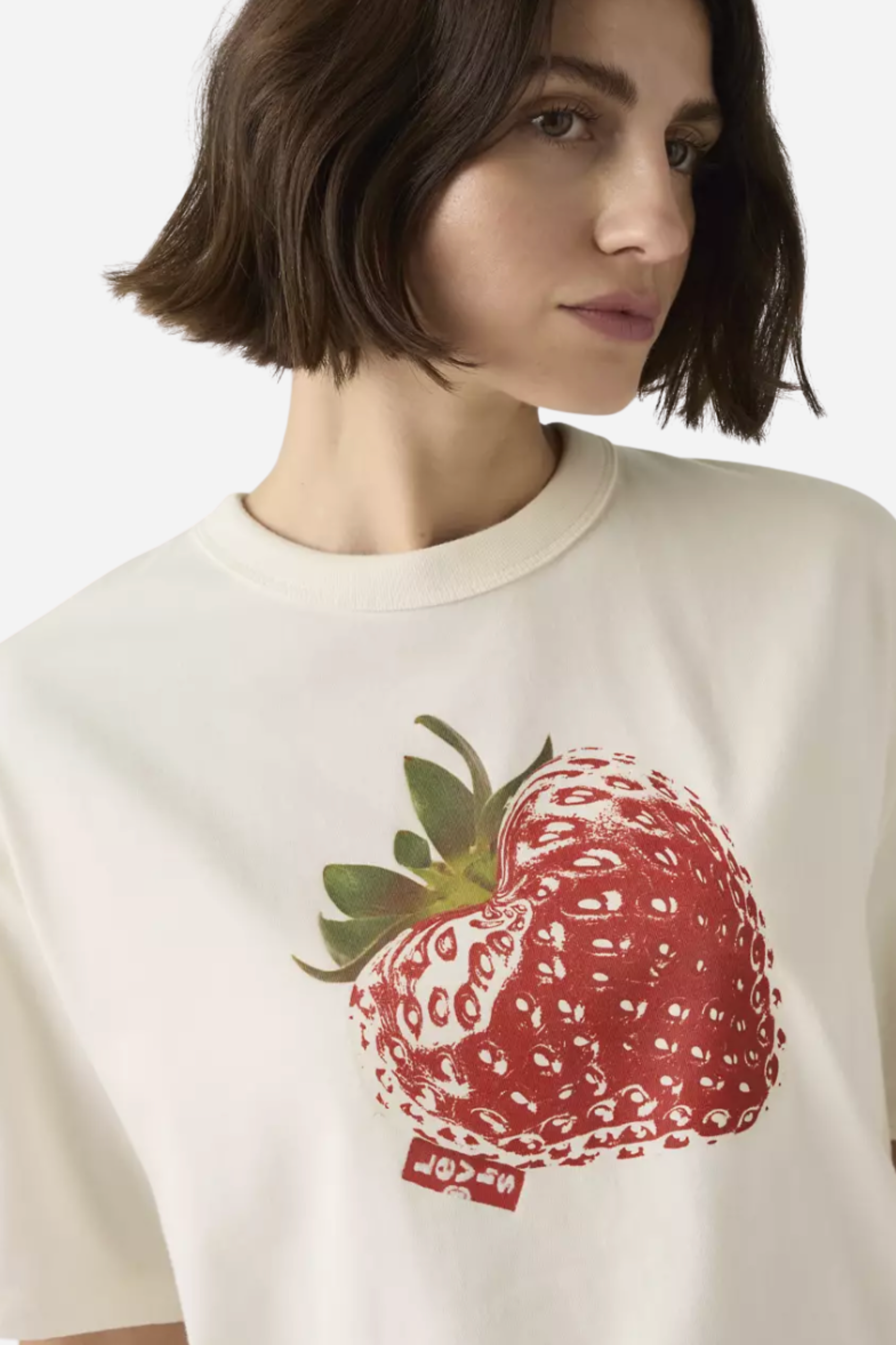 Levi's Tabor Tee Heart Strawberry
