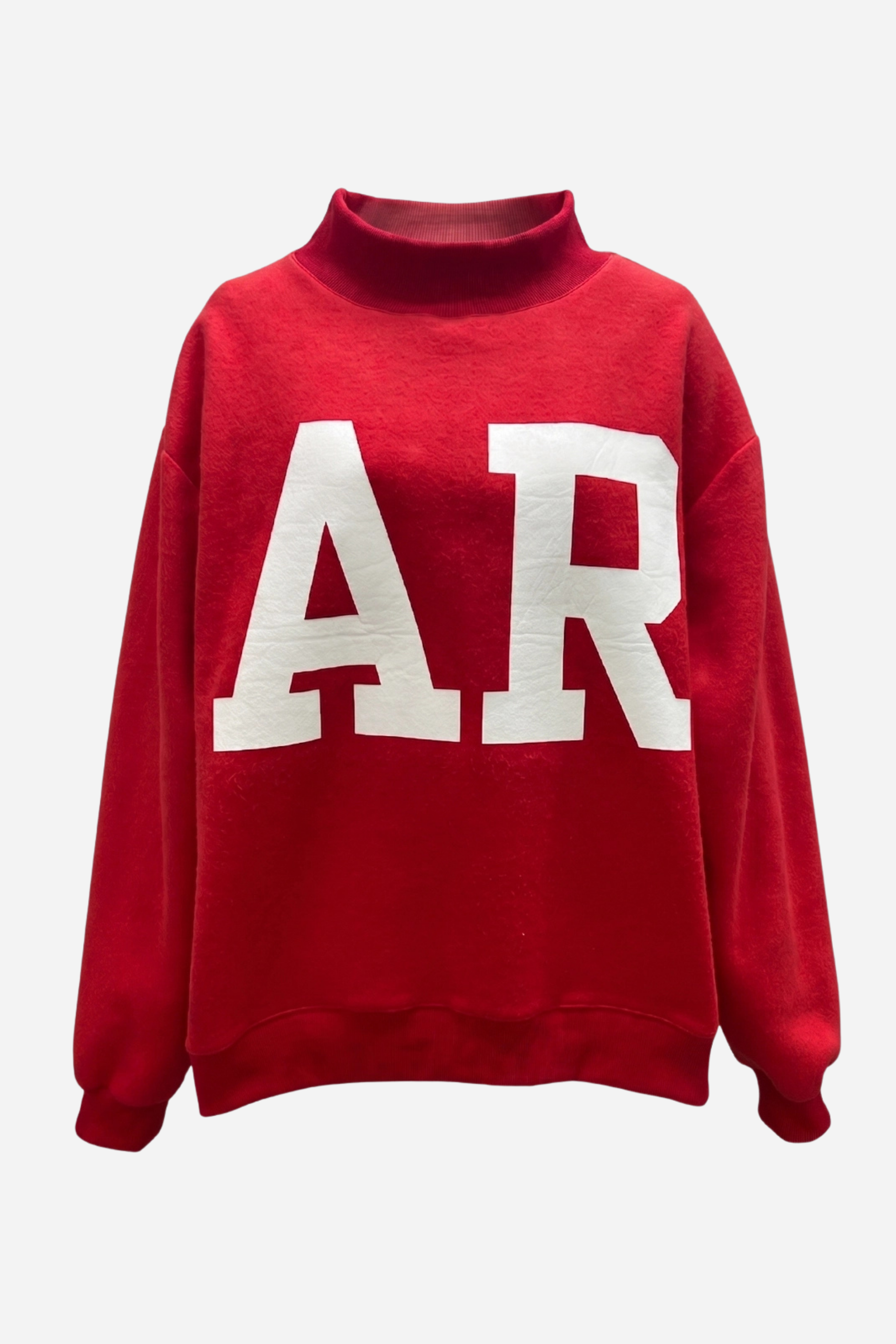 ARKANSAS & AR Print Sweatshirt - Red