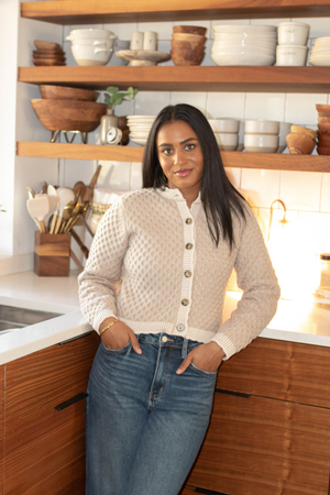 Clara Cropped Knit Cardigan