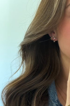 18K Riley Diamond Earrings