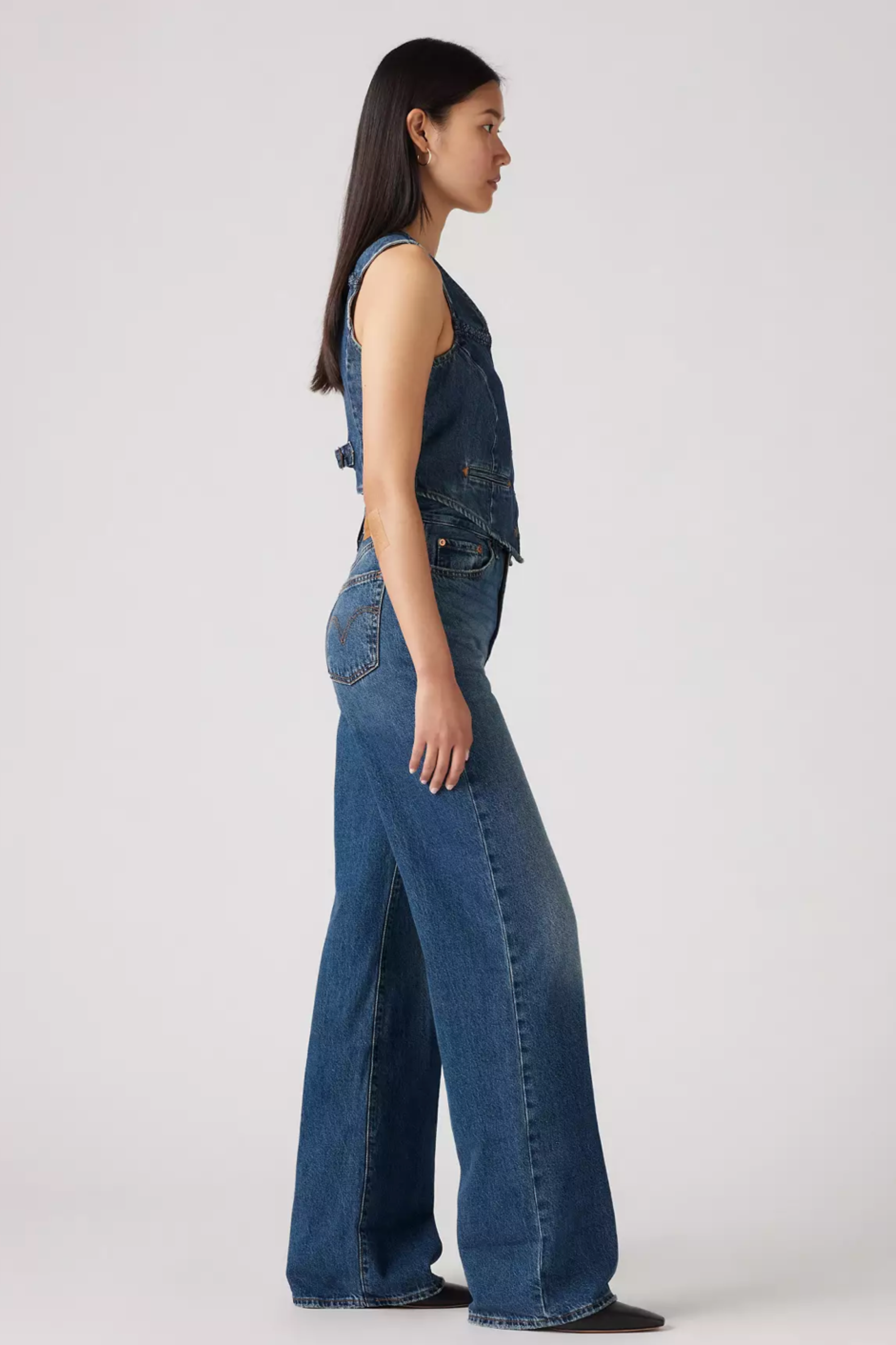 Levi's Ribcage Wide Leg Jeans - Polar Perimeter
