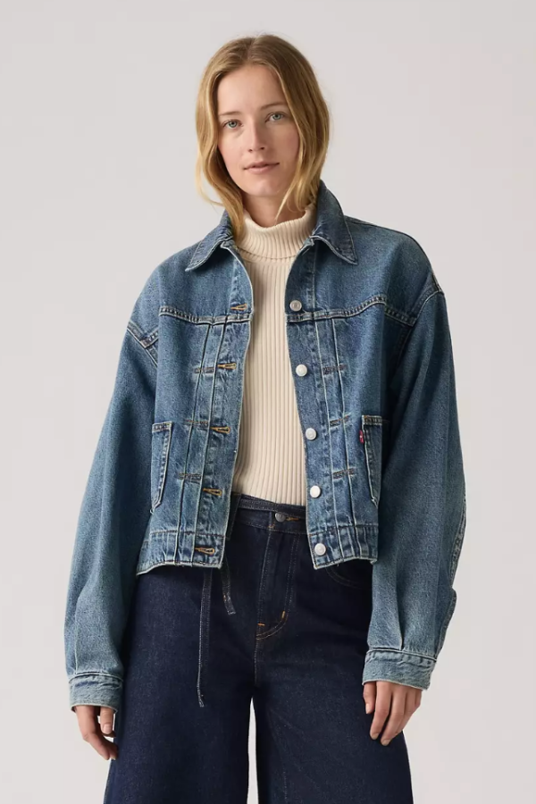 Levi's Balloon Sleeve Trucker Jacket