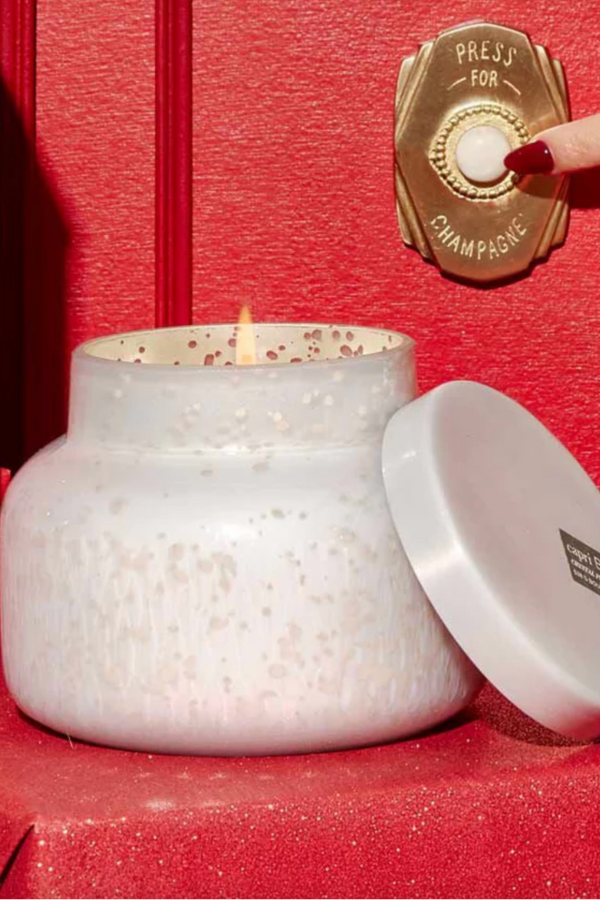 Capri Blue - Crystal Pine Holiday Mercury Signature Jar - 19oz Candle