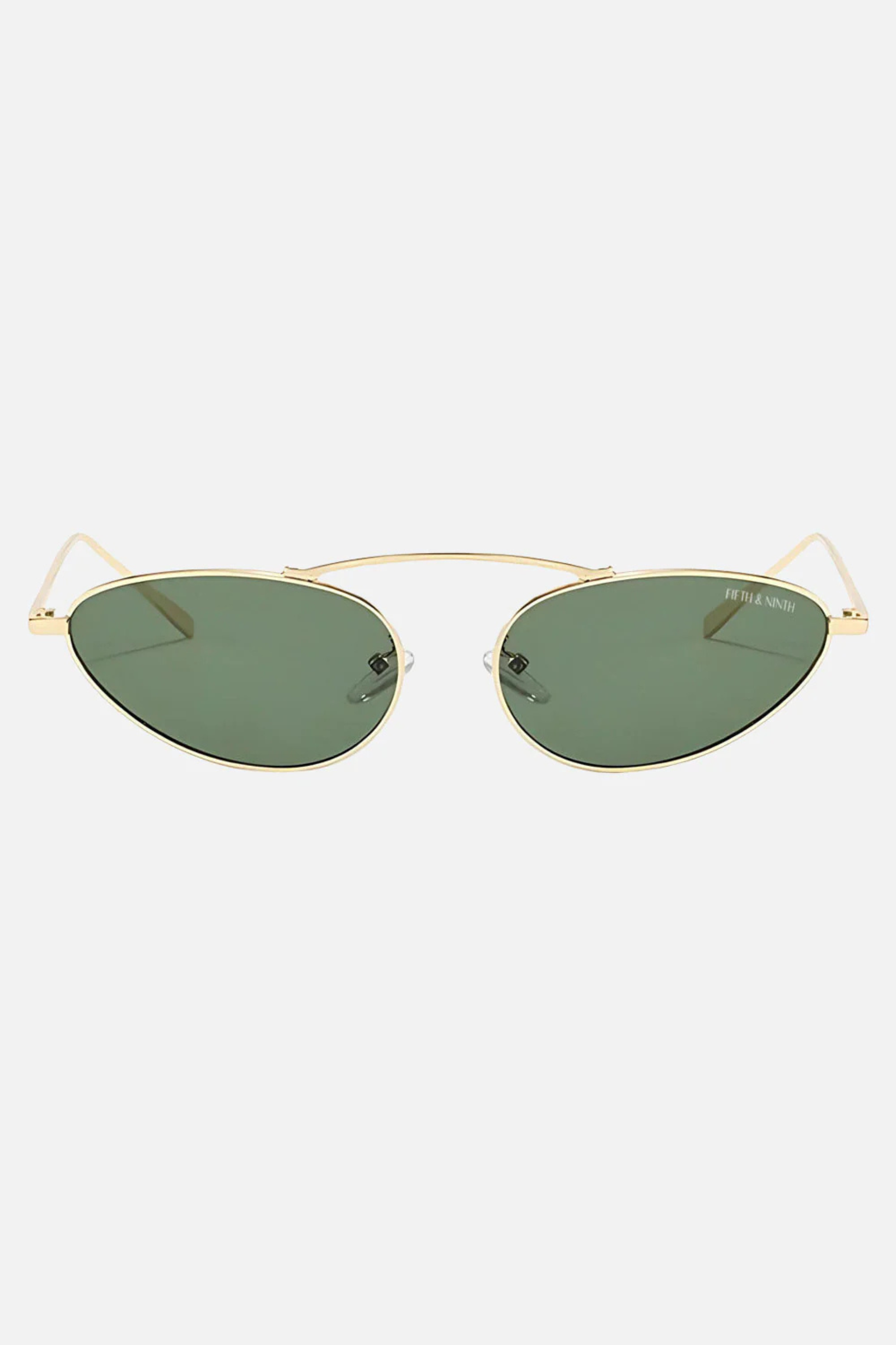 Daphne Polarized Sunglasses - Green/Gold