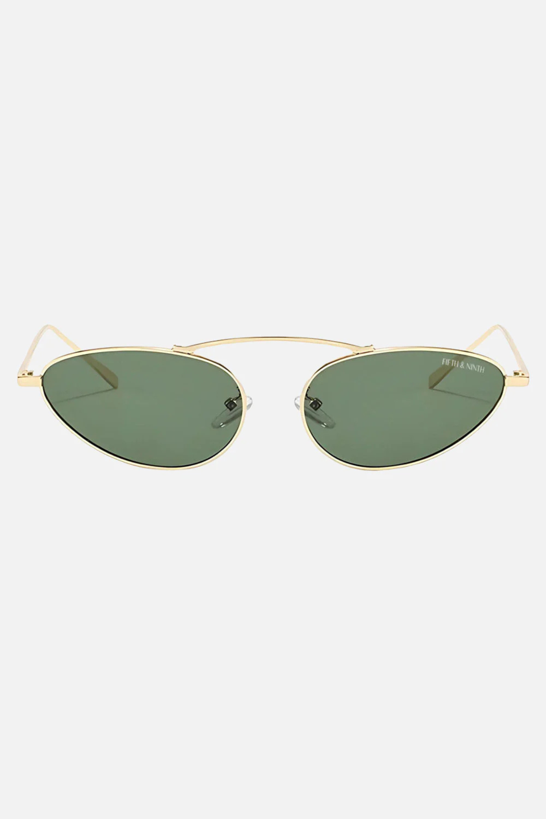 Daphne Polarized Sunglasses - Green/Gold