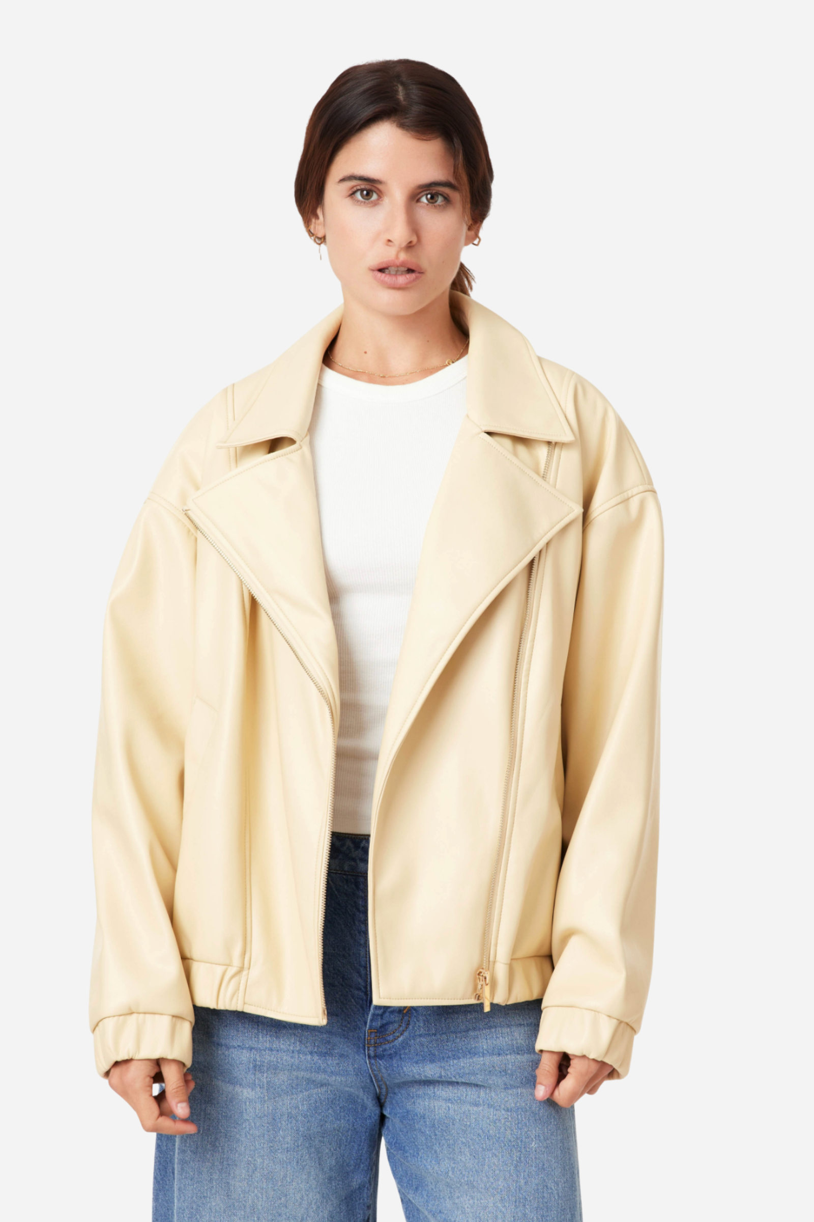 Habitual - Oversized Motto Jacket