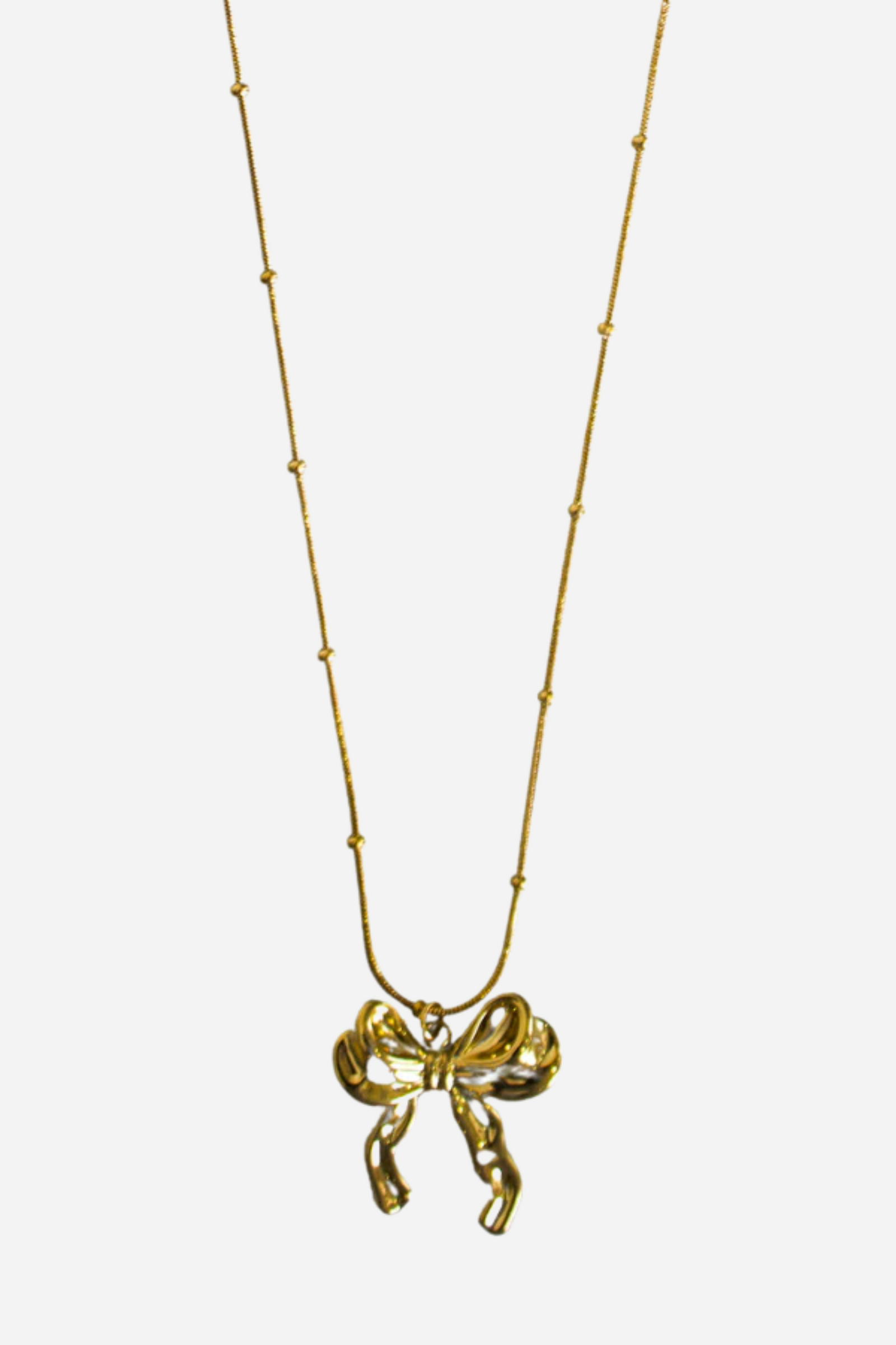 18K Kaylee Bow Necklace
