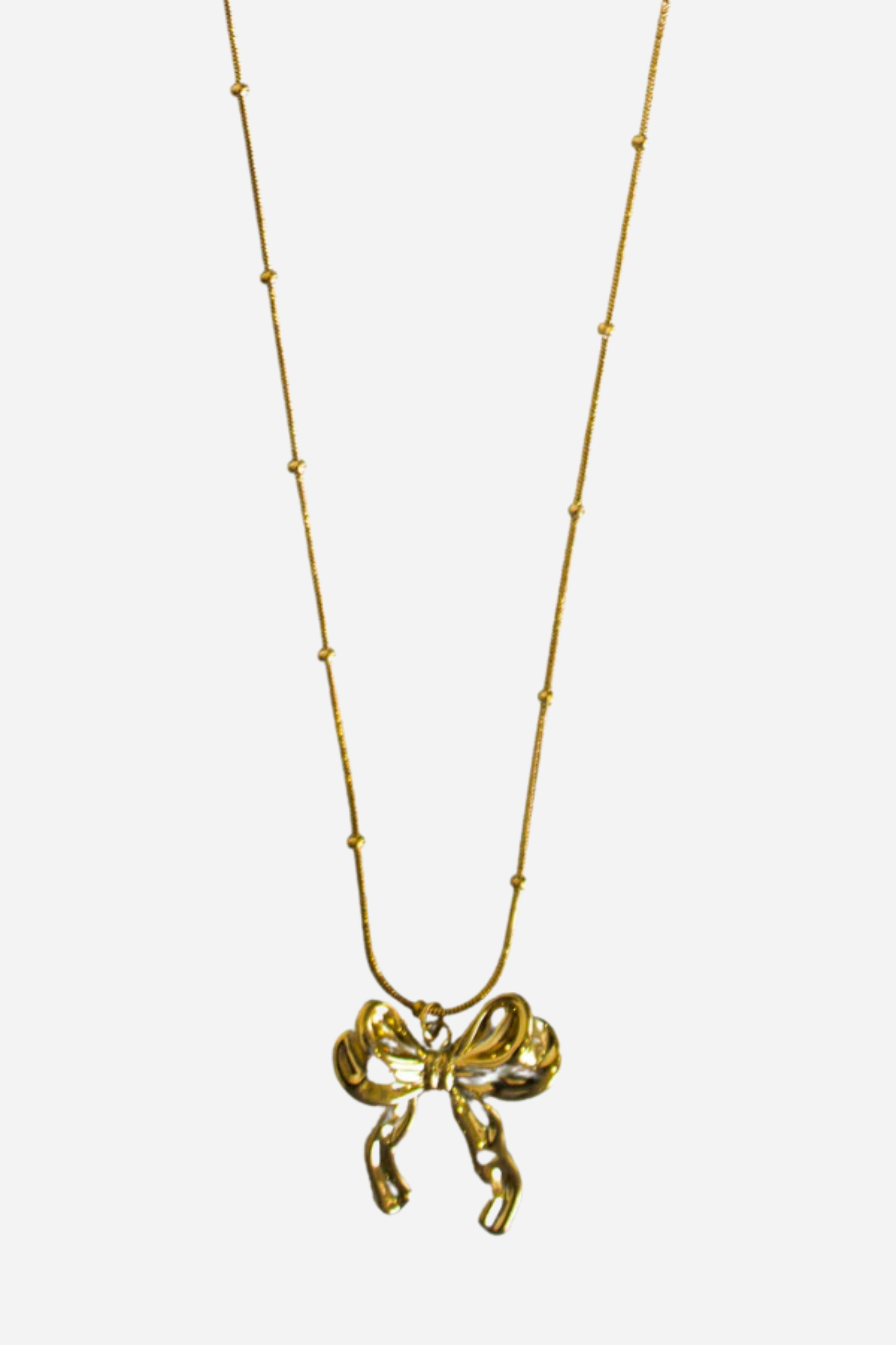 18K Kaylee Bow Necklace