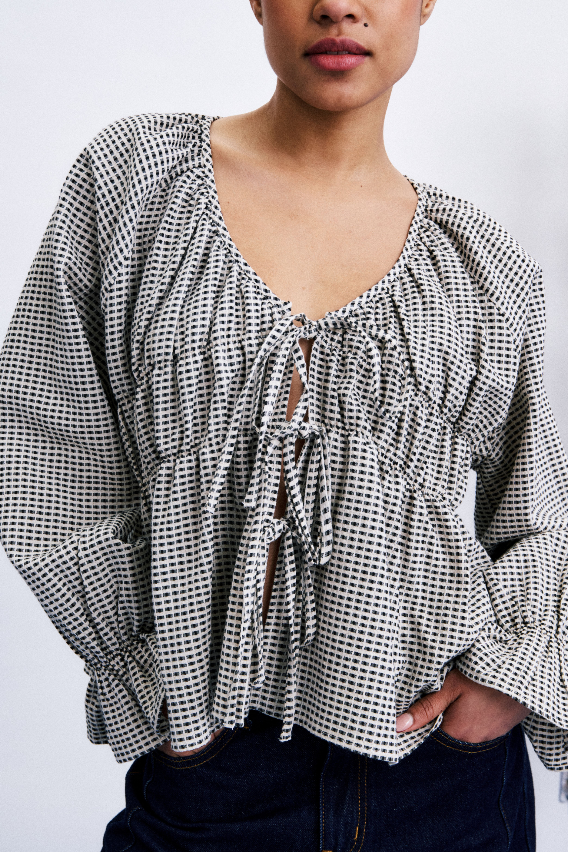 FRNCH Harter Blouse