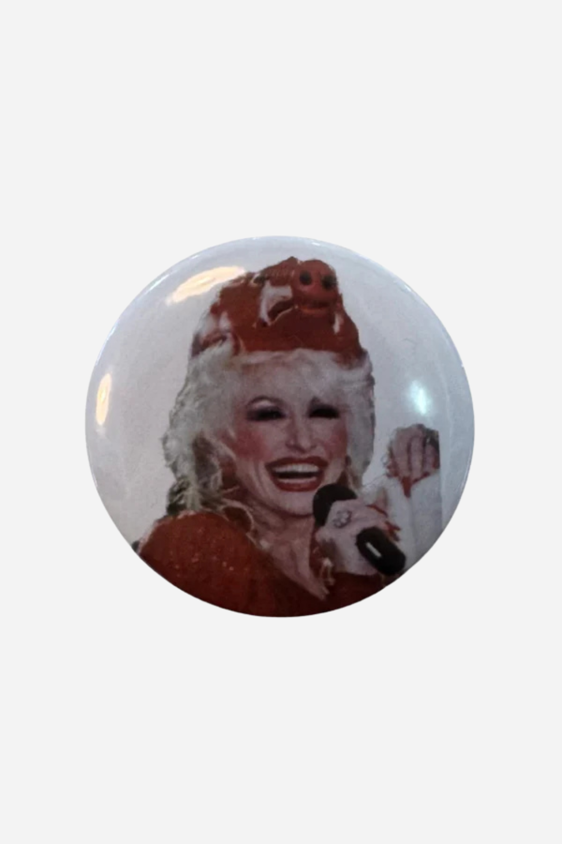 Dolly Loves the Hogs Gameday Pin