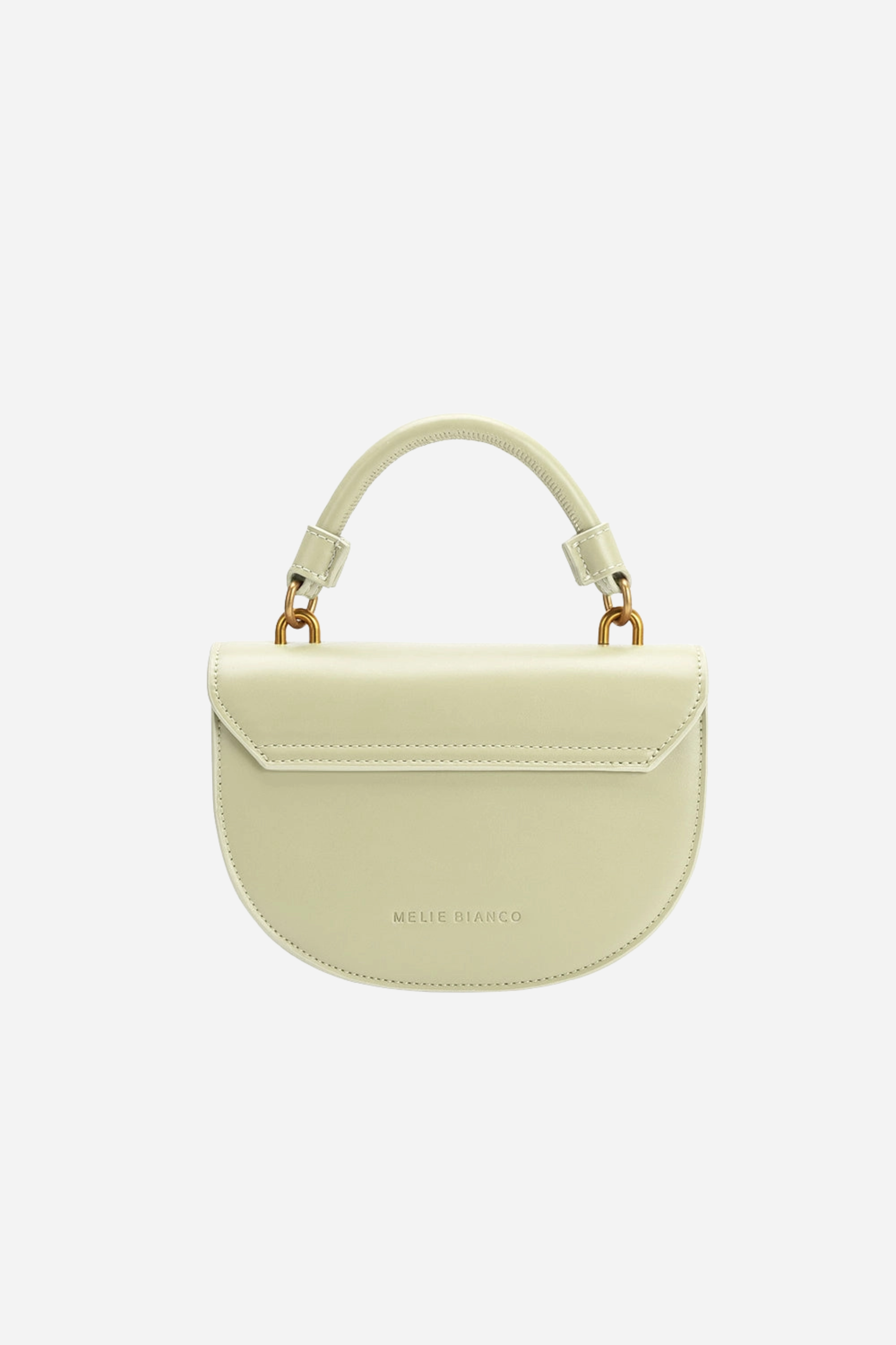 Melie Bianco - Esther Leather Crossbody Bag - Mint