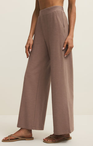Z Supply Andre Wide Leg Pant - Milk Shake