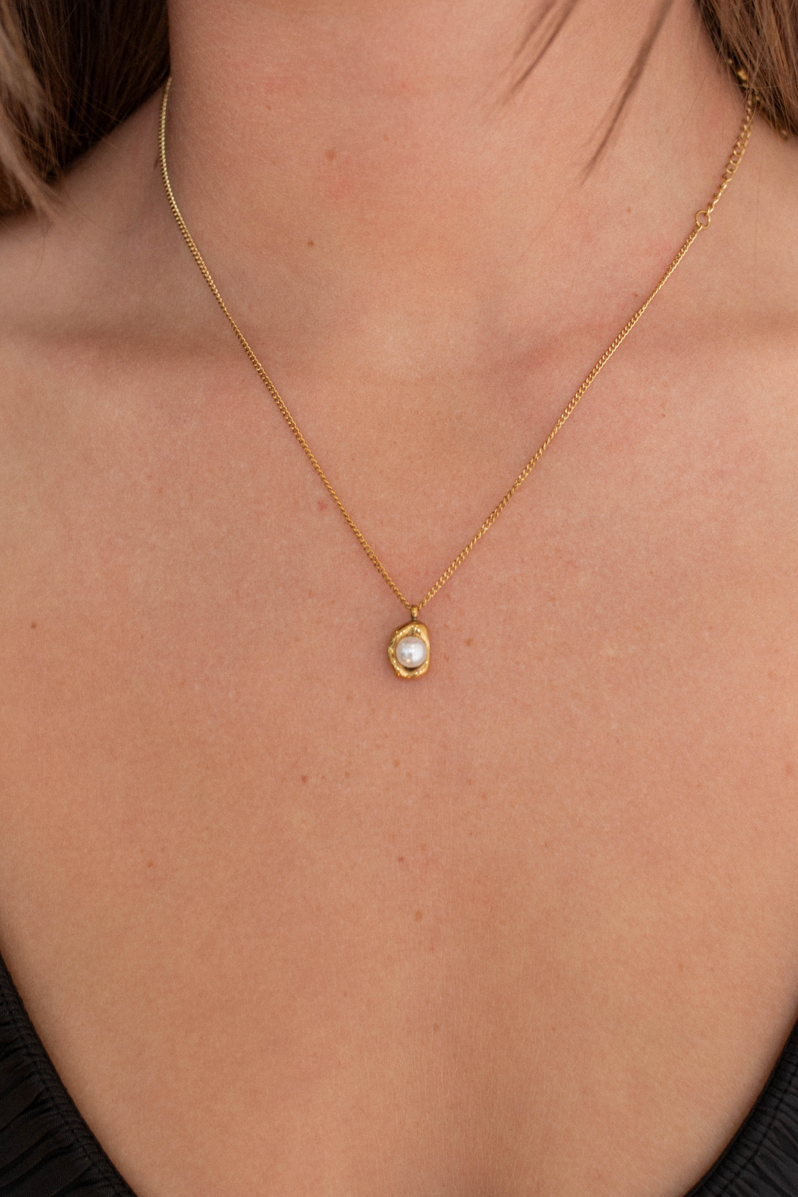 18K Summer Pearl Necklace