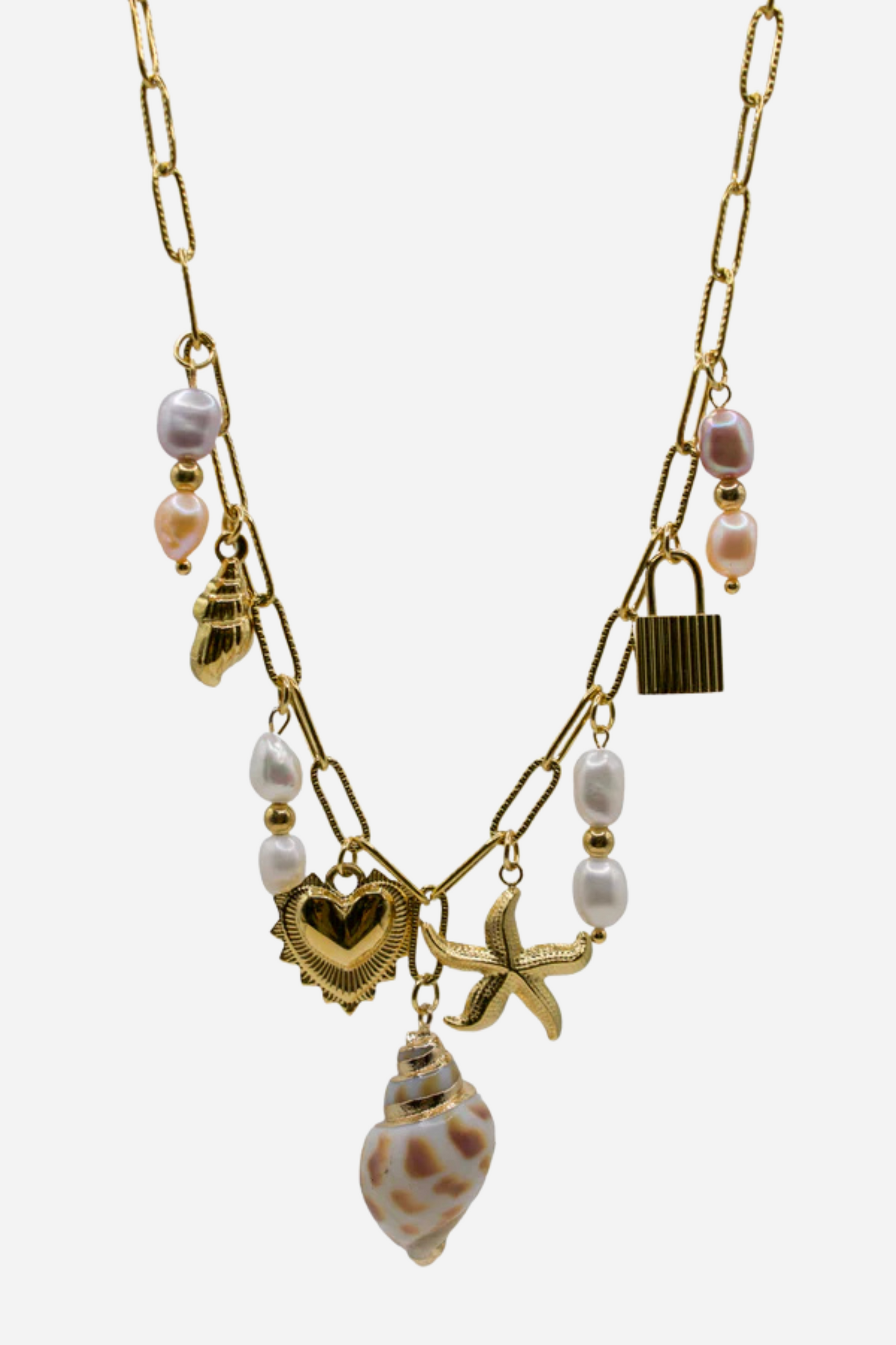 18K Under The Sea Charm Necklace