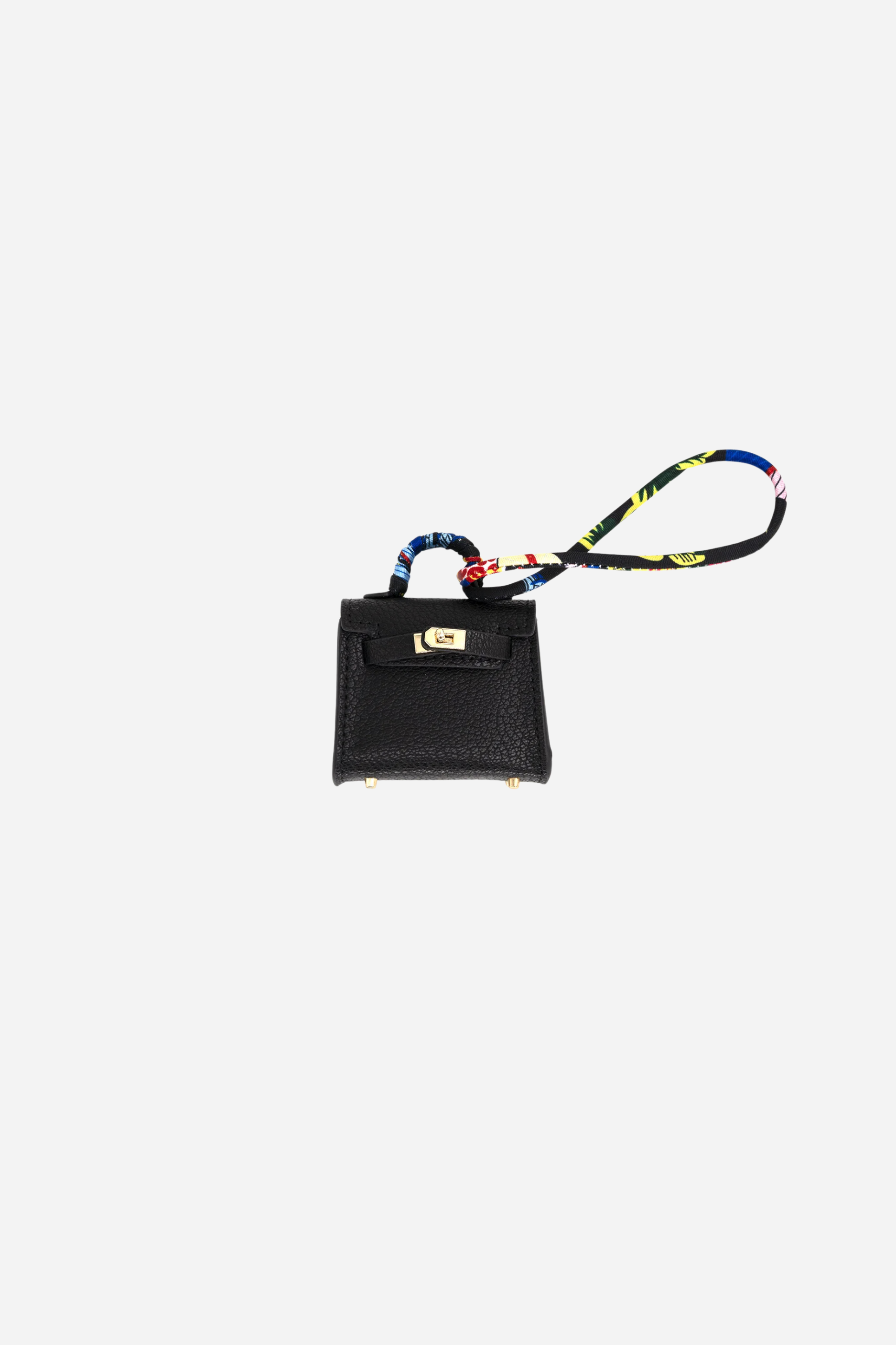 Mini Bag Charm - Black