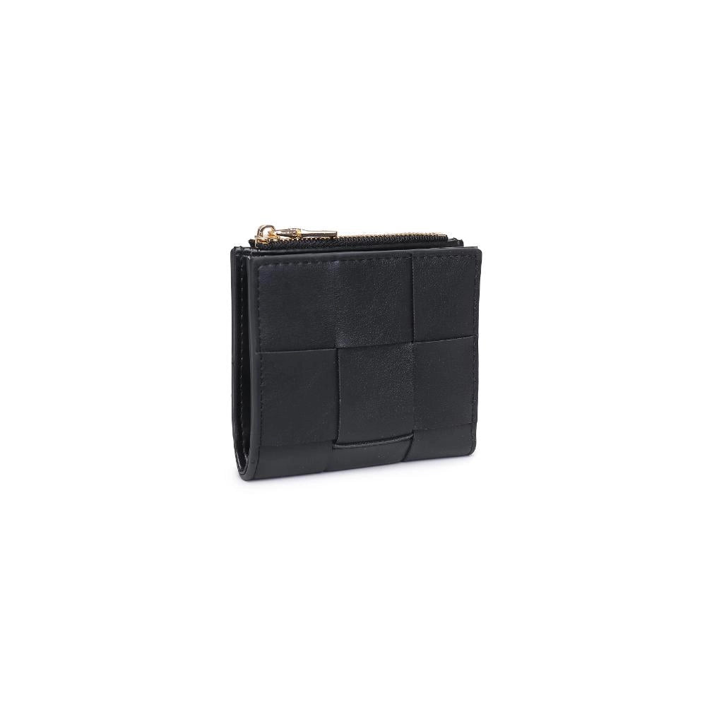 Amelie Woven Card Holder - Black