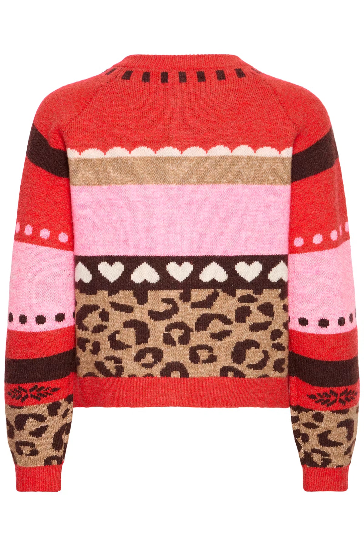 Ihlivoni Cardigan - Poinsettia