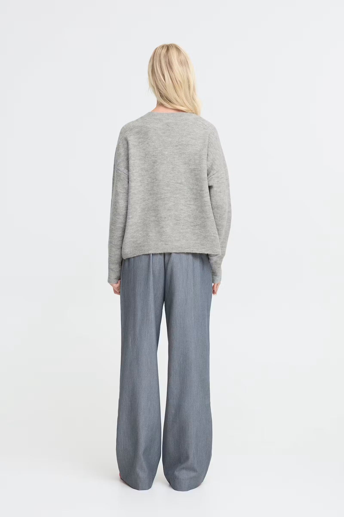 Bymonna Sweater - Grey Melange