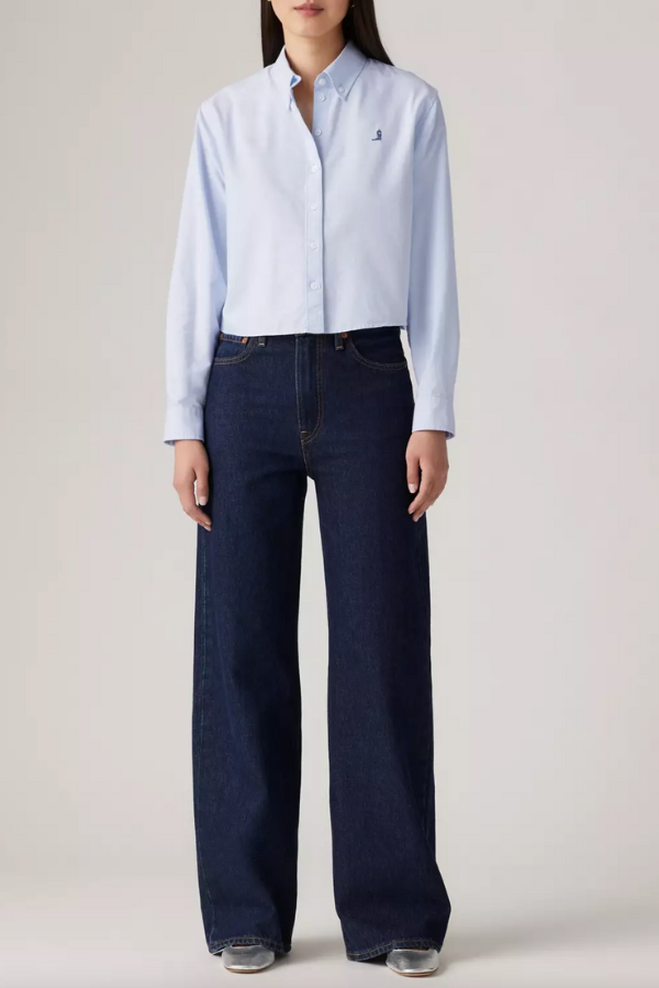 Levi's Ribcage Wide Leg Jeans - Shaded View