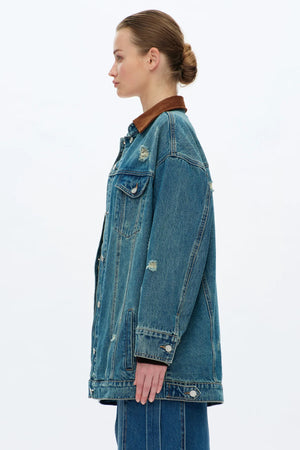 Loose Fitting Jean Jacket