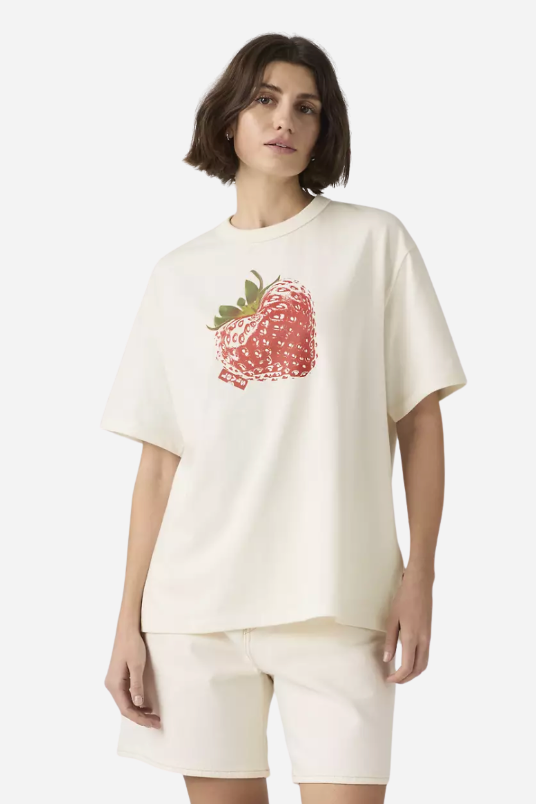Levi's Tabor Tee Heart Strawberry