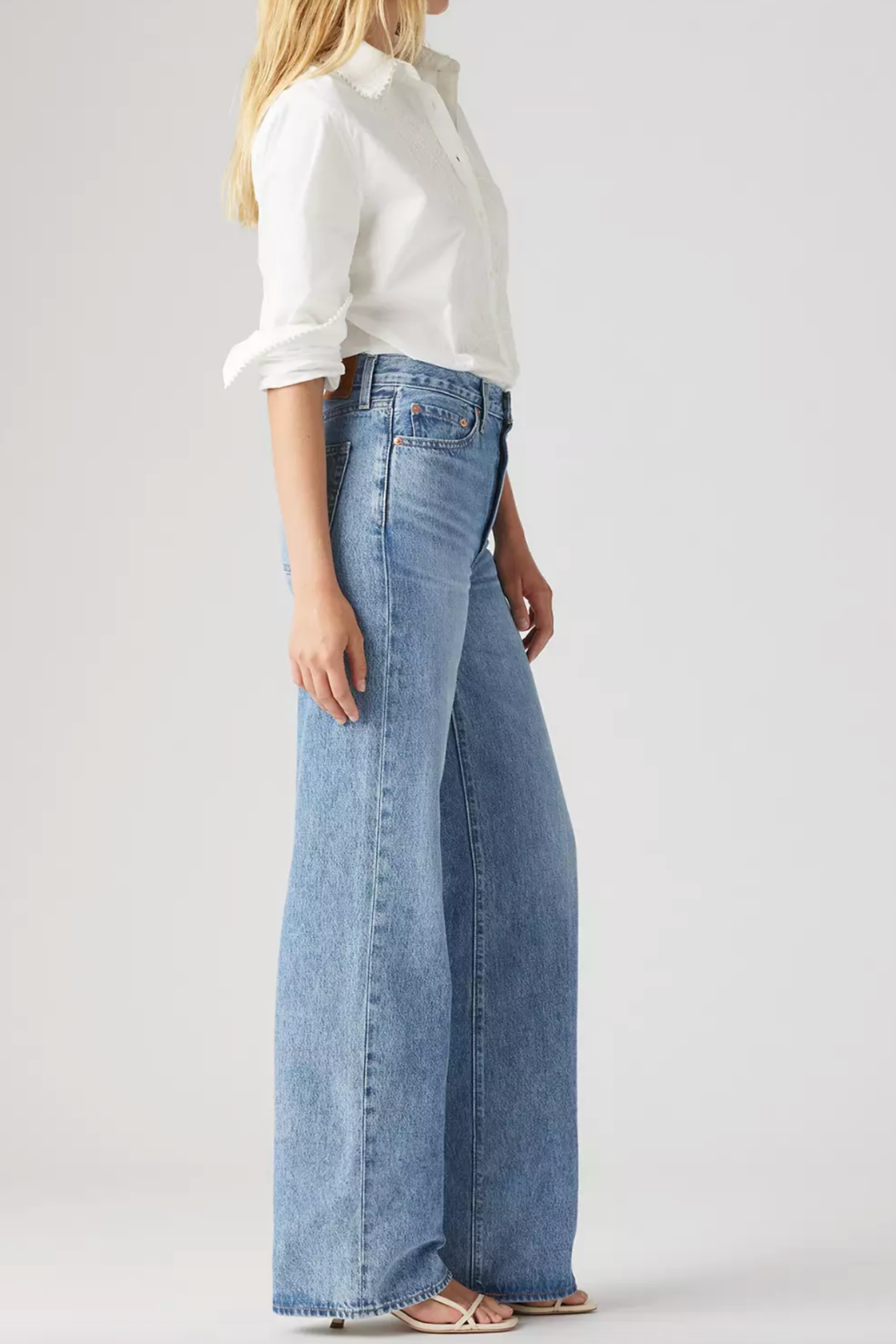 Levi's Ribcage Wide Leg Jeans