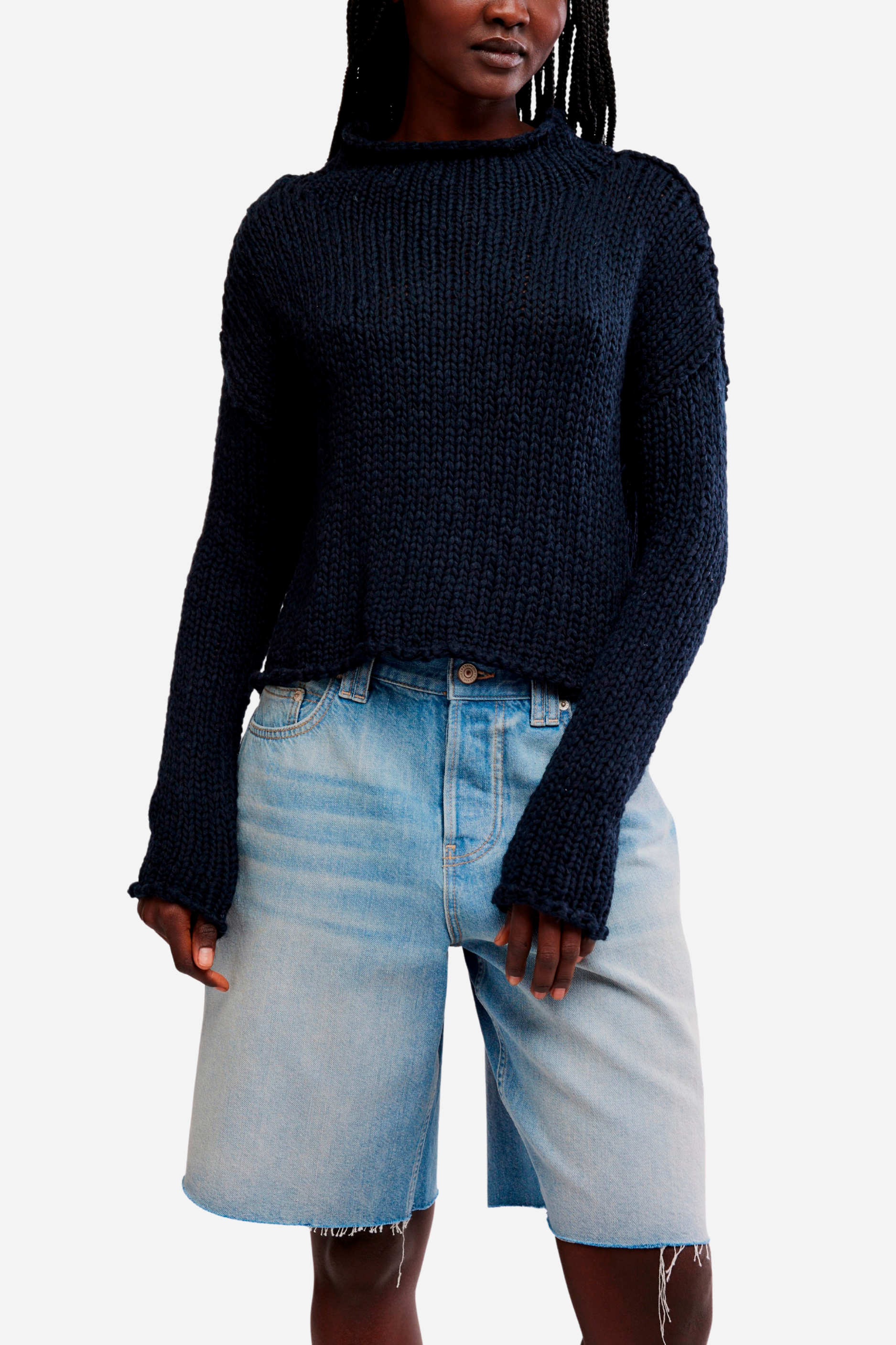 Free People Opal Sweater - Black