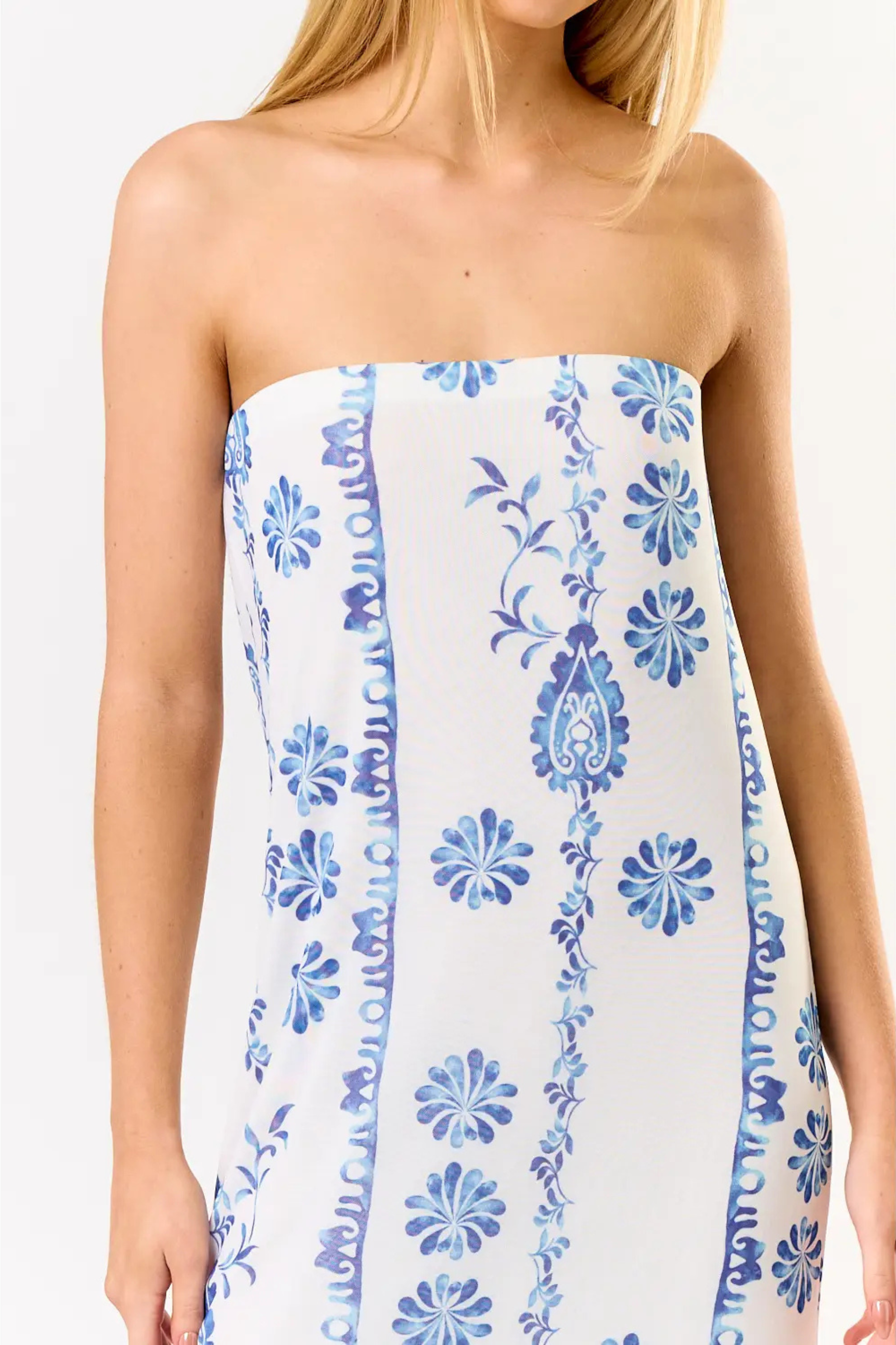 Coastal Vibes Maxi Dress - Blue