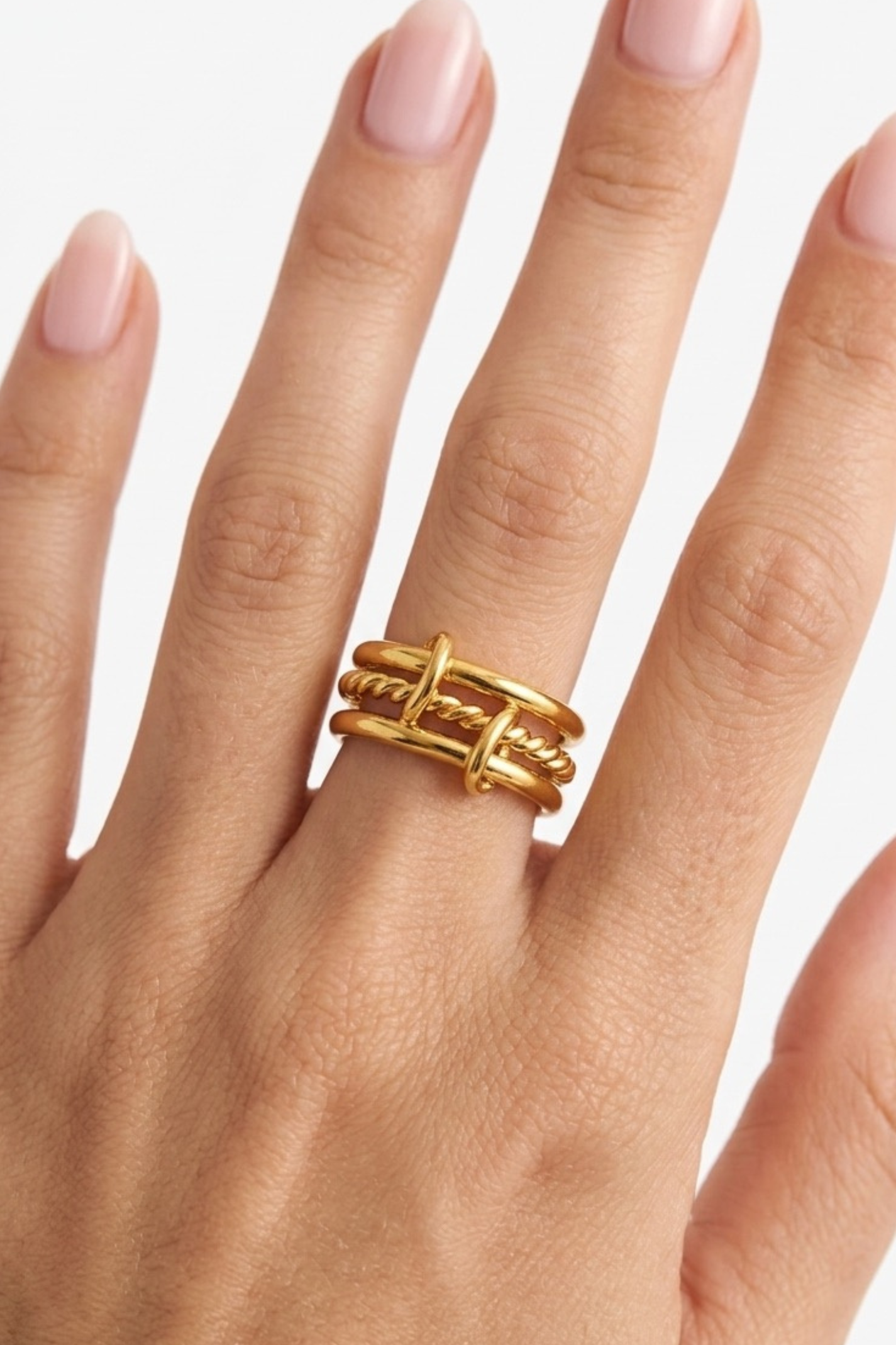18K Juliette Stacked Ring