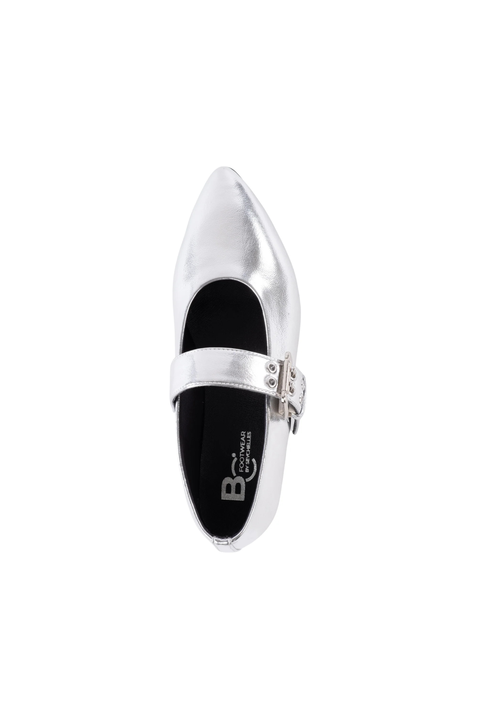 Seychelles Spinning Around Ballet Flats - Silver