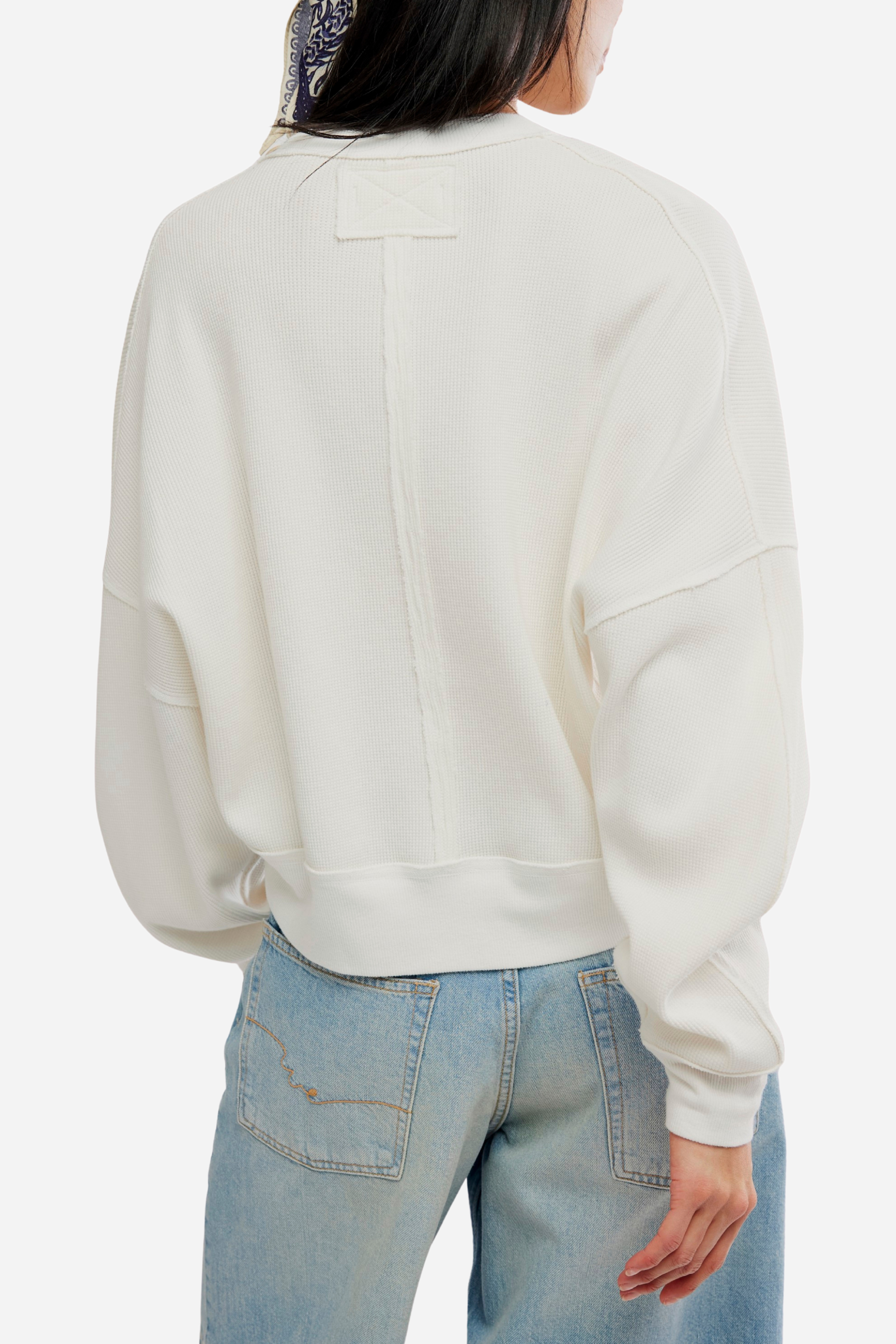 Free People Skyline Tee - Clean Ivory