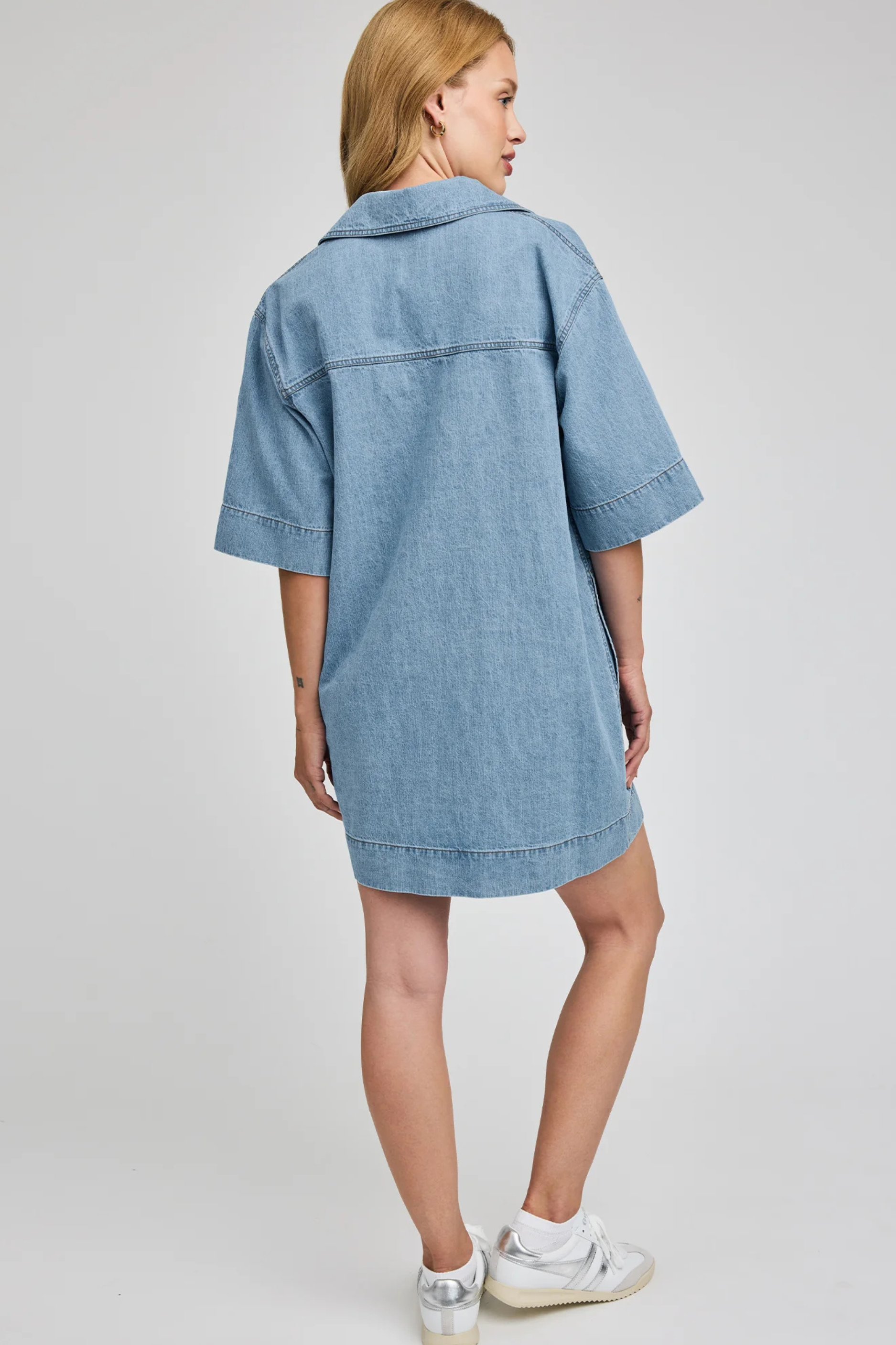 Evelina Denim Dress