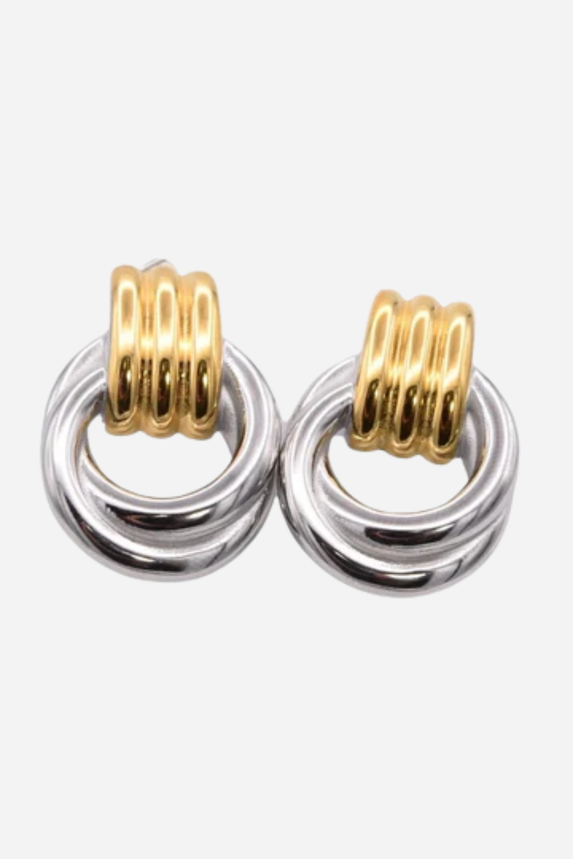 18K Lainey Earrings - Mixed Metal