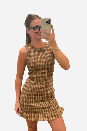 Nova Smocked Mini Dress