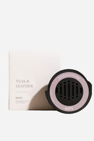 Pura Car Diffuser Replacement Fragrance - Teak & Leather