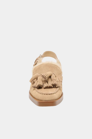 Dolce Vita Hamlit Slingback Mule - Plush Dark Taupe