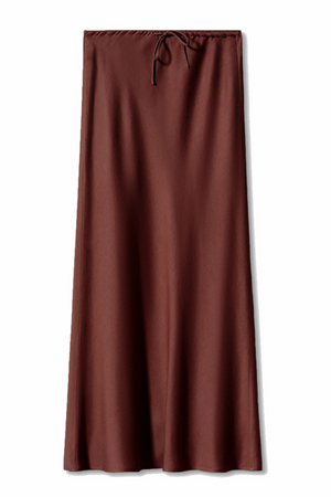 Satin Maxi Skirt