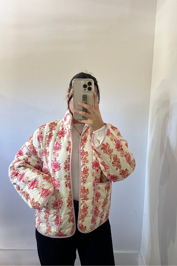 Amelia Floral Quilted Jacket