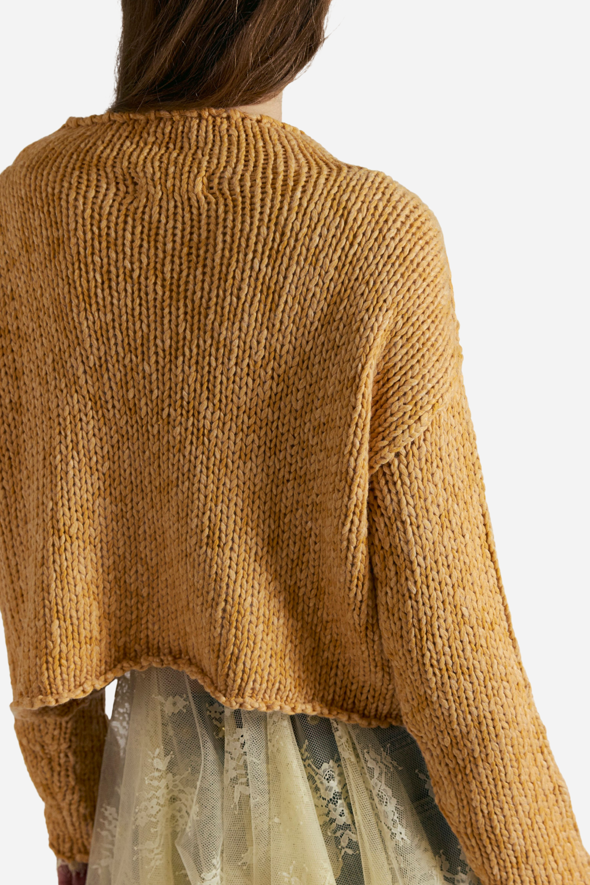Free People Opal Sweater - Sweet Potato