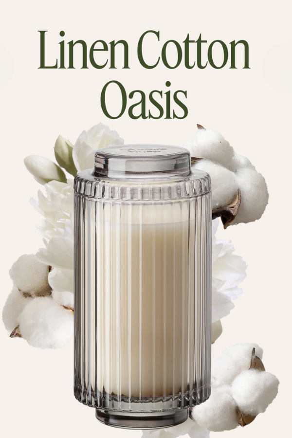 La Jolie Muse - Linen Cotton Oasis 19oz Candle