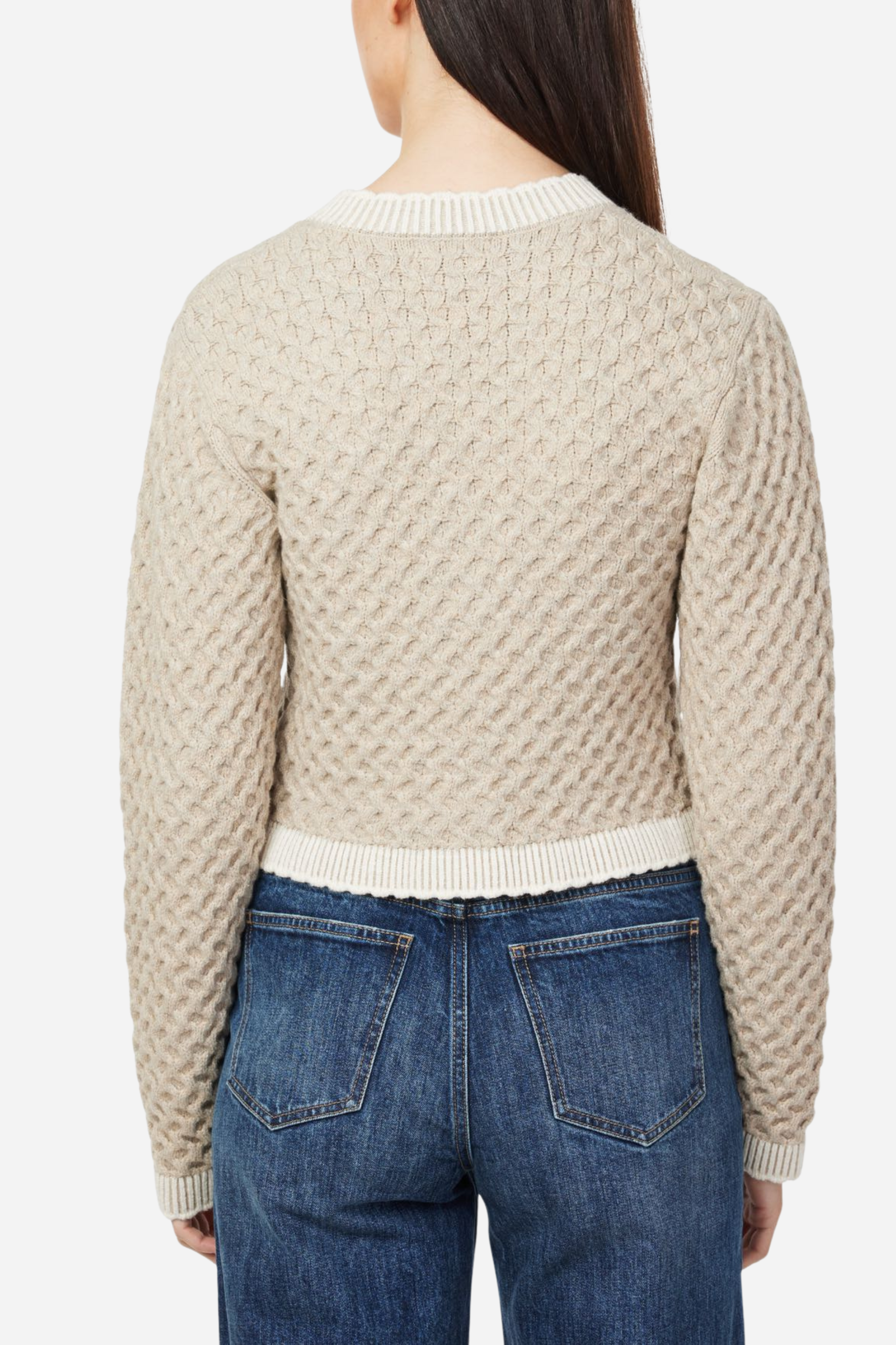 Clara Cropped Knit Cardigan