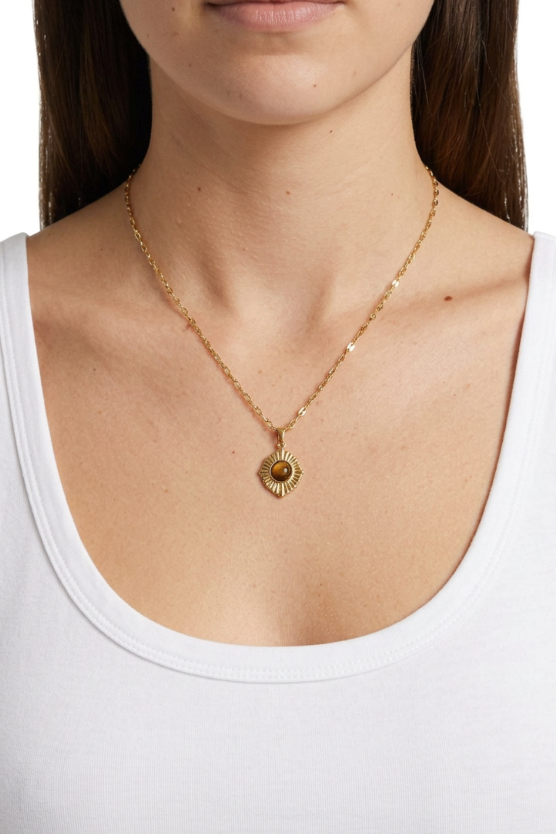 18K Sutton Pendant Necklace