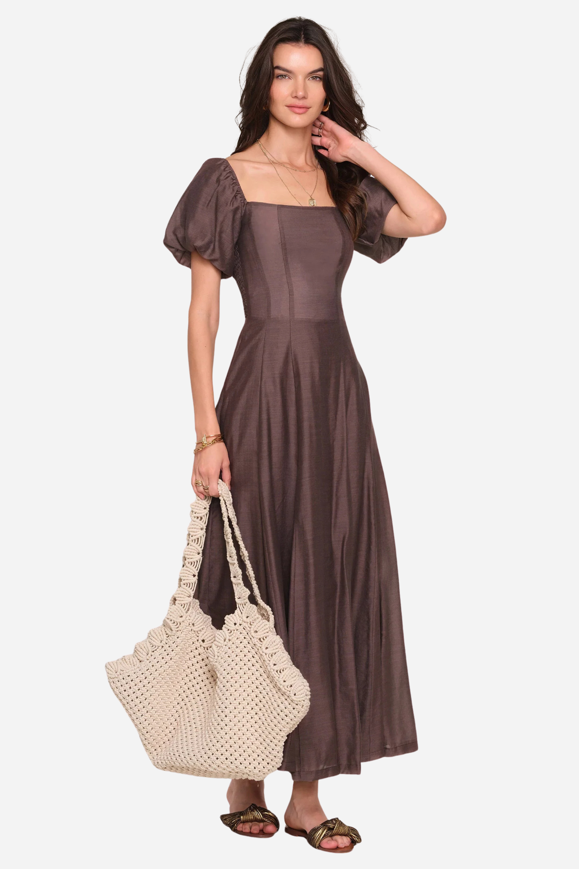 Matisse Maxi Dress - Brown