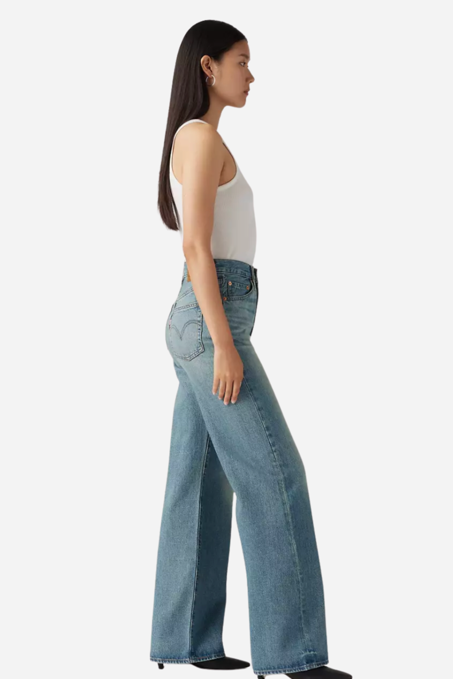 Levi's Ribcage Wide Leg Jeans - Tint Story