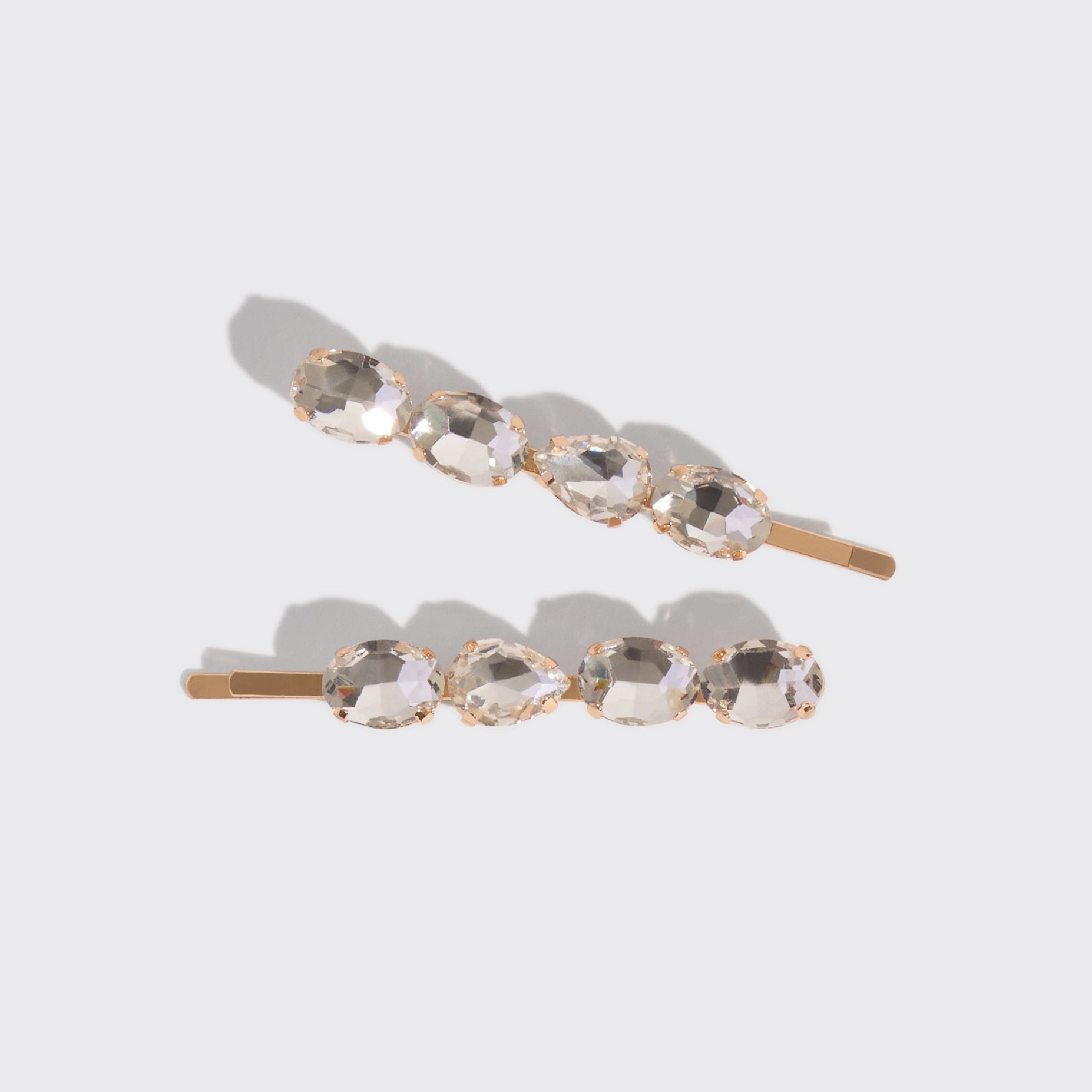 KITSCH Gemstone Bobby Pins - 2pc Set