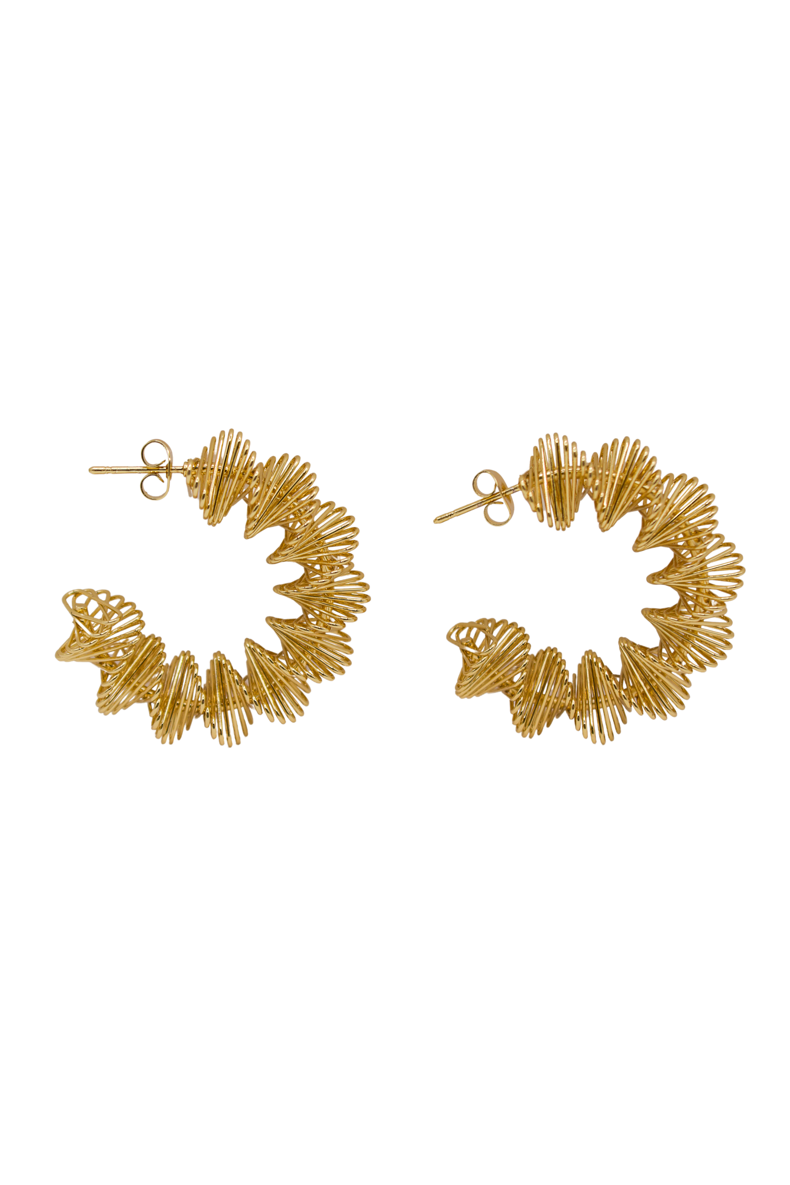 18K Cecilia Hoop Earrings